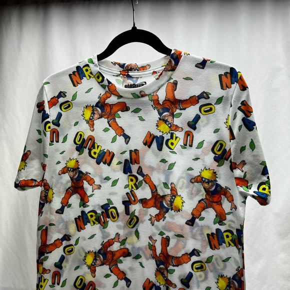 Naruto Other - Naruto Masashi Kishimoto VIZ Media Tee Kids Size XXL Size 18/20 Vintage 2002